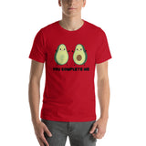 Men's Red You Complete Me T-Shirt