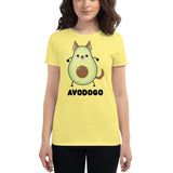 Women's Yellow Avodogo t-shirt