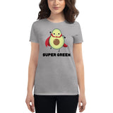 Women's Grey Super Green T-shirt